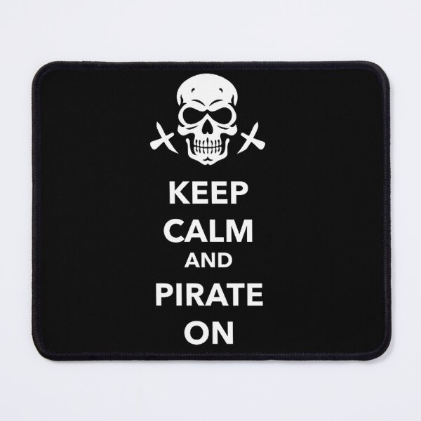 Item preview, Keep Calm And Pirate On designed and sold by Piratepuns.