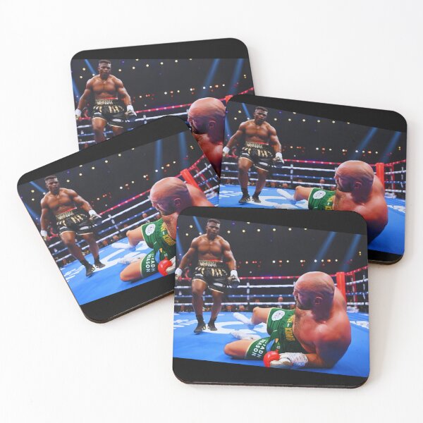 Item preview, NGANNOU KICKS TYSON FURY TO THE GROUND designed and sold by SphinxStore.