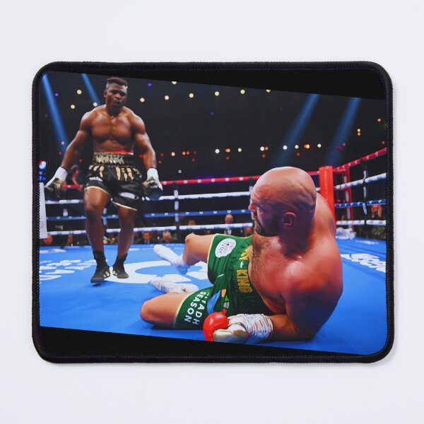 Item preview, NGANNOU KICKS TYSON FURY TO THE GROUND designed and sold by SphinxStore.