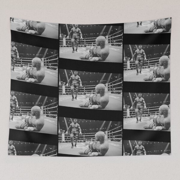 Item preview, NGANNOU KICKS TYSON FURY TO THE GROUND designed and sold by SphinxStore.