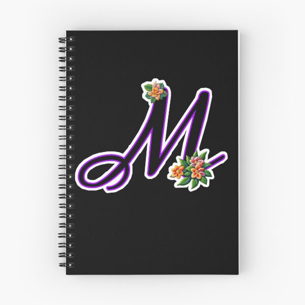 Artikelvorschau, Buchstabe M floral entworfen und verkauft von Roxburylane.