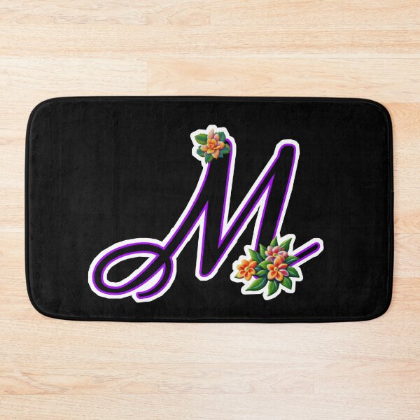 Item preview, Letter M floral  designed and sold by Roxburylane.
