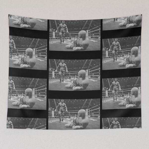 Item preview, NGANNOU KICKS TYSON FURY TO THE GROUND designed and sold by SphinxStore.