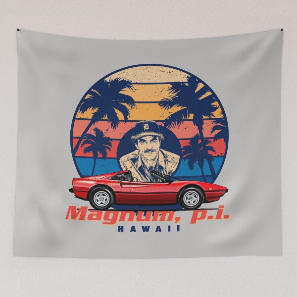 Item preview, Magnum PI Retro Lts designed and sold by Alema Art.