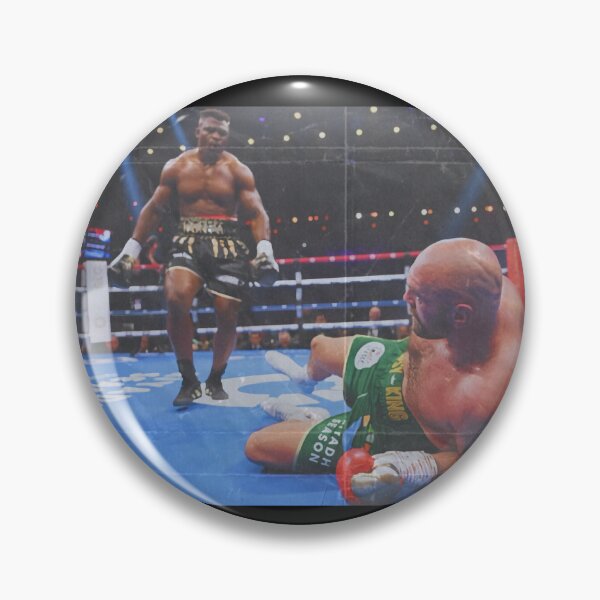 Item preview, FRANCIS NGANNOU KICKS TYSON FURY TO THE GROUND designed and sold by SphinxStore.