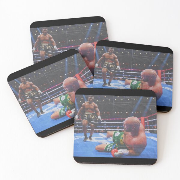 Item preview, FRANCIS NGANNOU KICKS TYSON FURY TO THE GROUND designed and sold by SphinxStore.