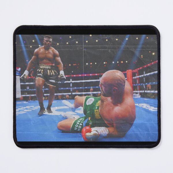 Item preview, FRANCIS NGANNOU KICKS TYSON FURY TO THE GROUND designed and sold by SphinxStore.