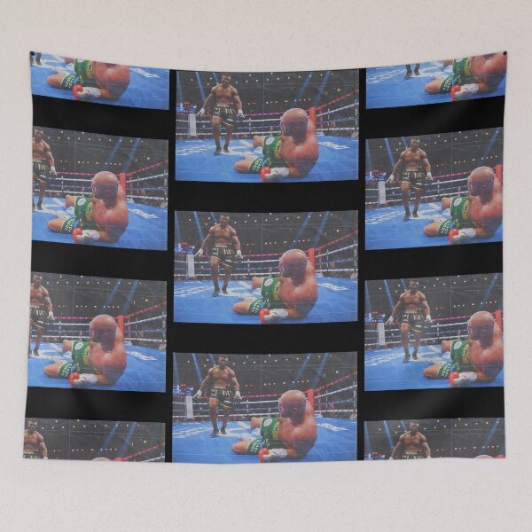 Item preview, FRANCIS NGANNOU KICKS TYSON FURY TO THE GROUND designed and sold by SphinxStore.