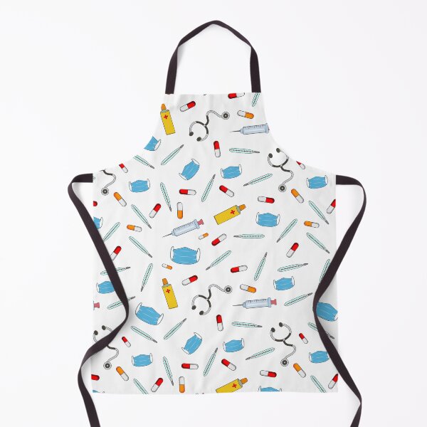 Item preview, Nurse Doctor Medical Hospital Clinic Pattern designed and sold by ArtMeetsPizza.