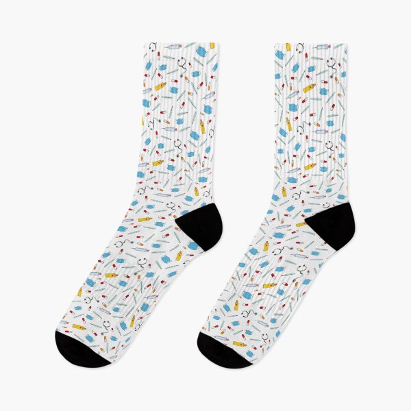 Item preview, Nurse Doctor Medical Hospital Clinic Pattern designed and sold by ArtMeetsPizza.