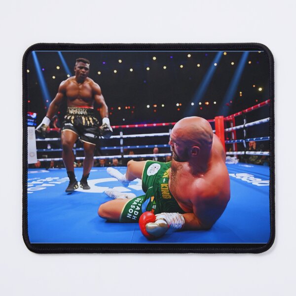 Item preview, FRANCIS NGANNOU KICKS TYSON FURY TO THE GROUND designed and sold by SphinxStore.