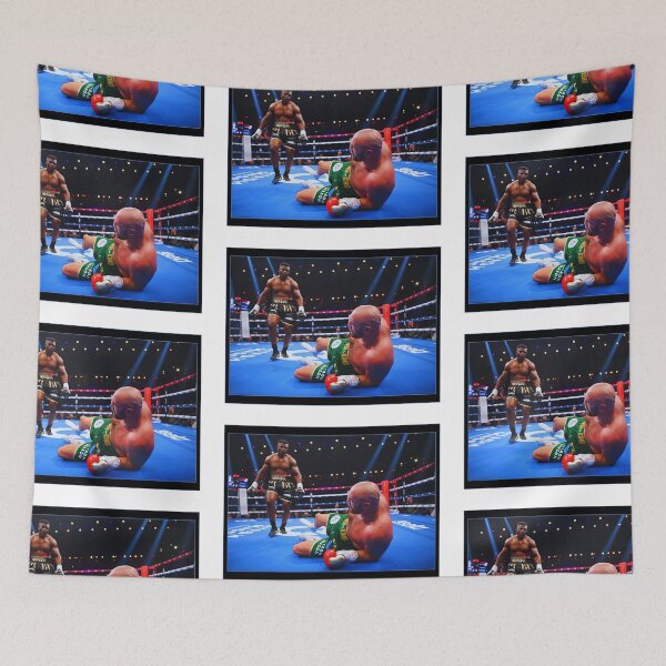 Item preview, FRANCIS NGANNOU KICKS TYSON FURY TO THE GROUND designed and sold by SphinxStore.