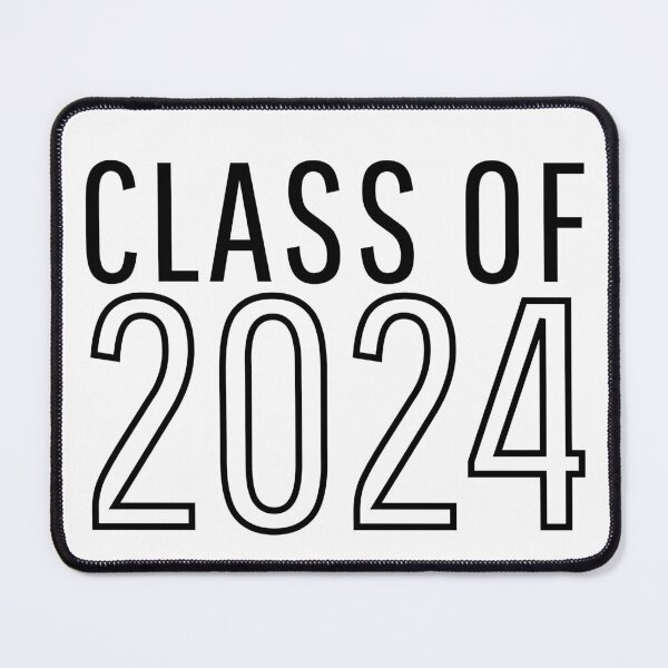 Item preview, Class Of 2024. Simple Typography 2024 Design for Class Of/ Graduation Design. Black designed and sold by That Cheeky Tee.