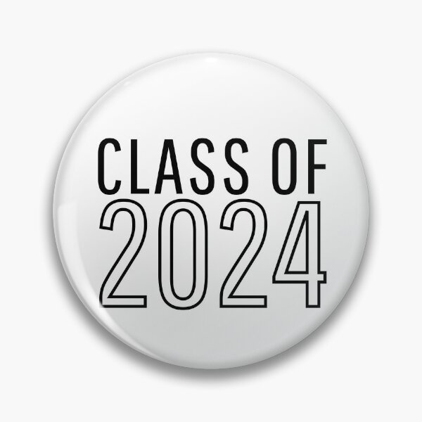Item preview, Class Of 2024. Simple Typography 2024 Design for Class Of/ Graduation Design. Black designed and sold by That Cheeky Tee.