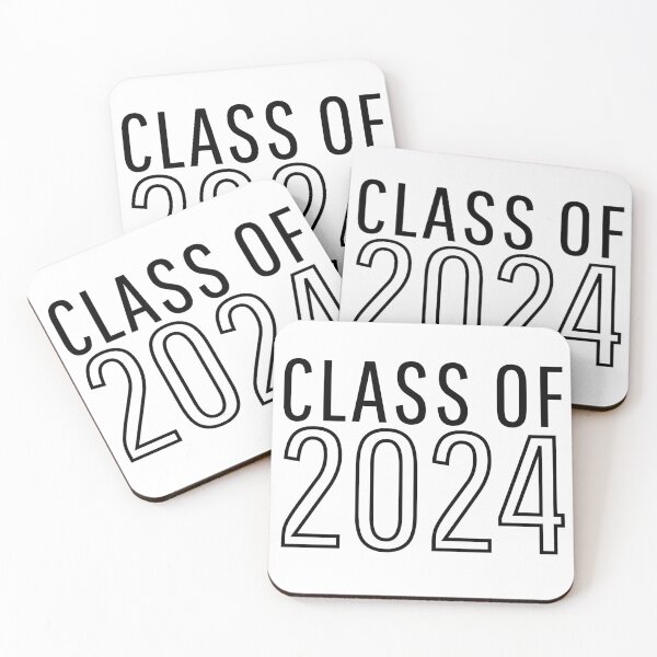 Item preview, Class Of 2024. Simple Typography 2024 Design for Class Of/ Graduation Design. Black designed and sold by That Cheeky Tee.