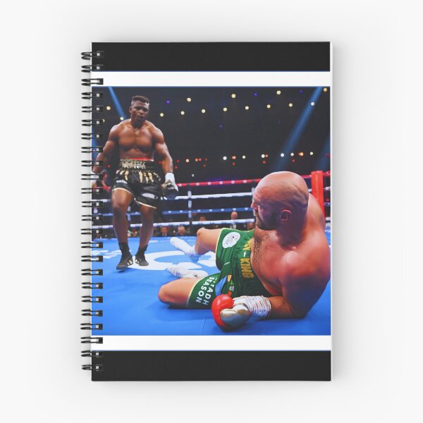 Item preview, FRANCIS NGANNOU KICKS TYSON FURY TO THE GROUND designed and sold by SphinxStore.