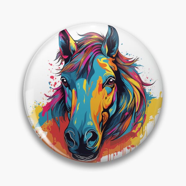 Item preview, Horse Head Pop Art designed and sold by narenz03.