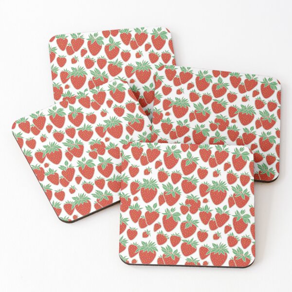 Item preview, Strawberries Pattern #2 designed and sold by ccitypictures.