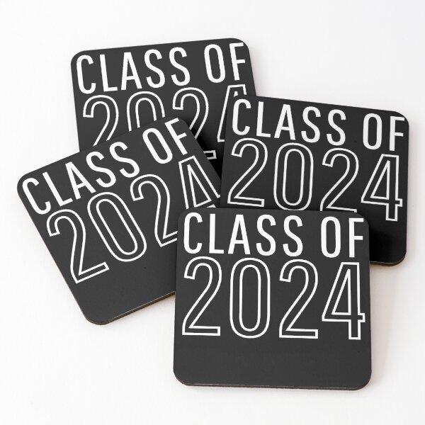 Item preview, Class Of 2024. Simple Typography 2024 Design for Class Of/ Graduation Design. White designed and sold by That Cheeky Tee.