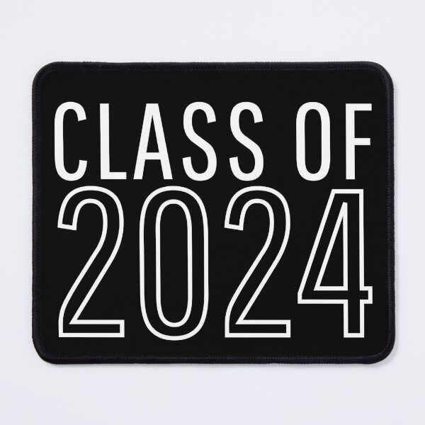Item preview, Class Of 2024. Simple Typography 2024 Design for Class Of/ Graduation Design. White designed and sold by That Cheeky Tee.