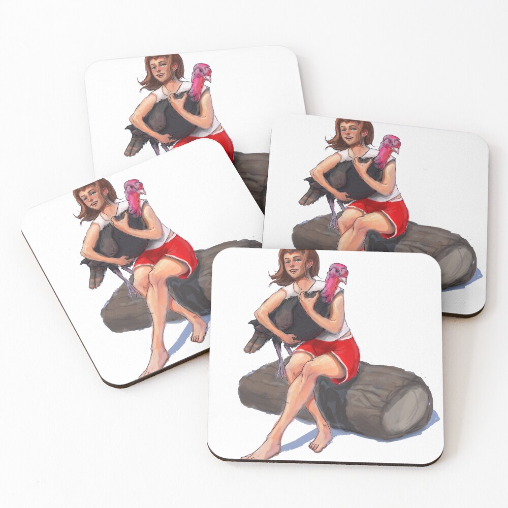 Item preview, Coasters (Set of 4) designed and sold by uglypatch.