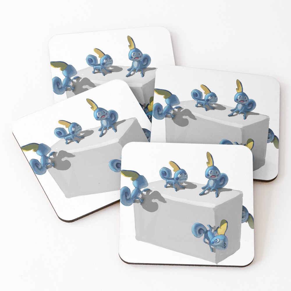 Item preview, Coasters (Set of 4) designed and sold by uglypatch.