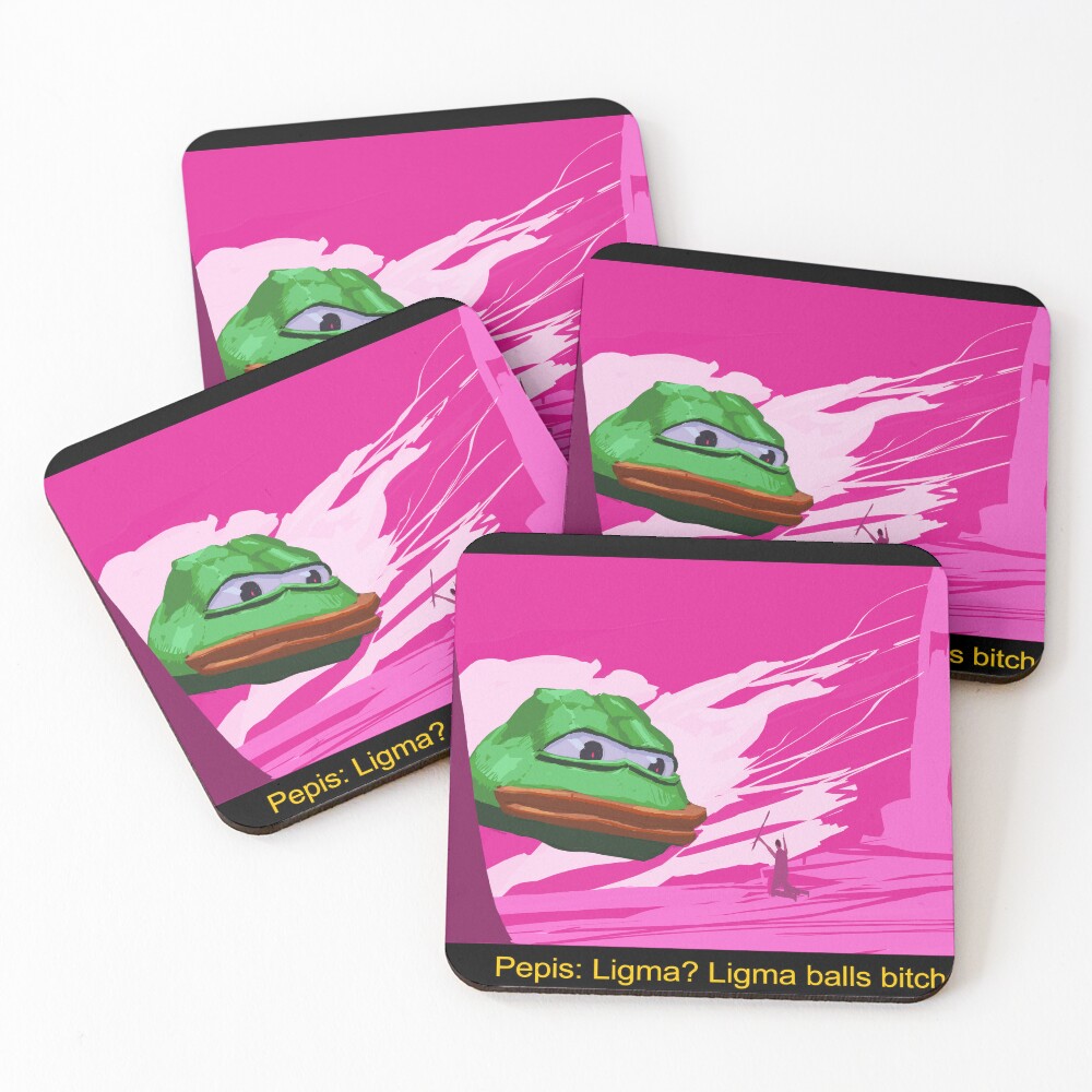 Item preview, Coasters (Set of 4) designed and sold by uglypatch.