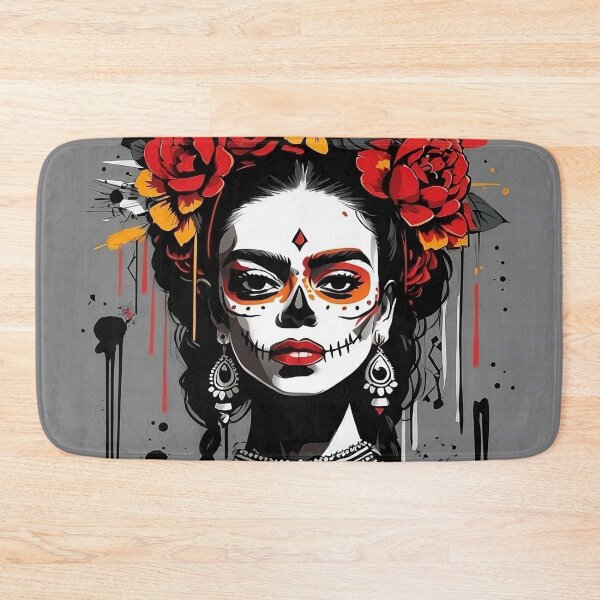 Item preview, Frida Khalo "día de los Muertos"- 2 designed and sold by vsartmaking.