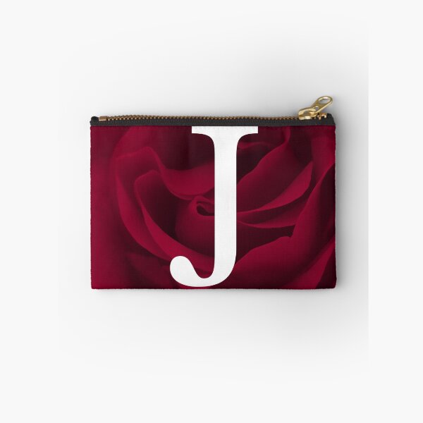 Aperçu de l'œuvre Monogramme de Bourgogne Rose J créée et vendue par rewstudio.