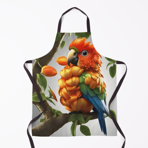 Item preview, Petal Parrot AI texto a imagen para los amantes del color y la personalidad colorida designed and sold by Robyn C Michael.