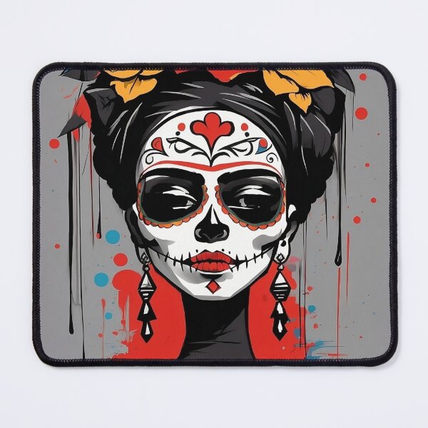Aperçu de l'œuvre Frida Khalo "Día de los Muertos" - 4 créée et vendue par vsartmaking.