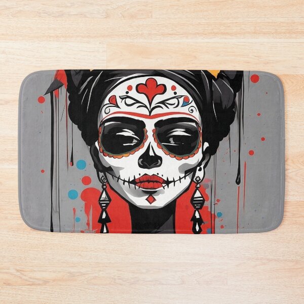 Item preview, Frida Khalo "día de los Muertos"- 4 designed and sold by vsartmaking.