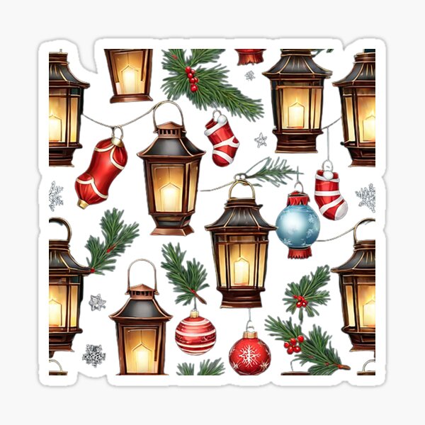 Item preview, Christmas Lanterns designed and sold by likbatonboot.
