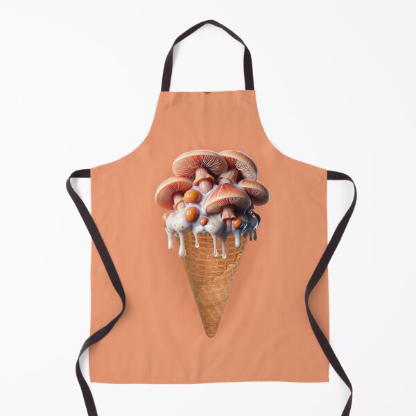 Artikelvorschau, Drippy Shroom Ice Cream Cone – Weirdcore Food entworfen und verkauft von PopcultureModa.