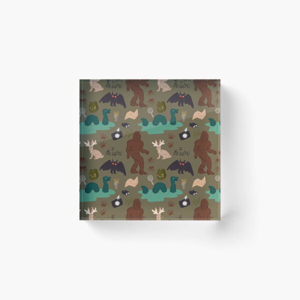 Item preview, Cryptid Collection designed and sold by kikohanddrawn.