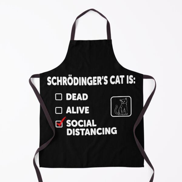 Item preview, Schrodinger's Social Distancing designed and sold by ScienceCorner.