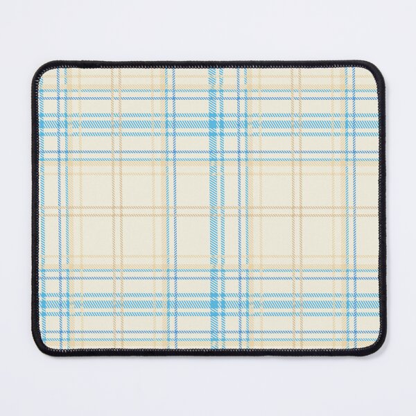 Item preview, Plaid Tan Brown Beige Blue designed and sold by Ink Rebellion.