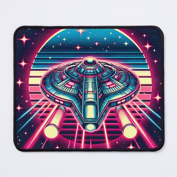 Item preview, Galactic Neon: Stellar Retro Journey designed and sold by Nebularia.