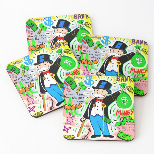Item preview, Monopoly man holding a bag of Money designed and sold by DonVivaldo.