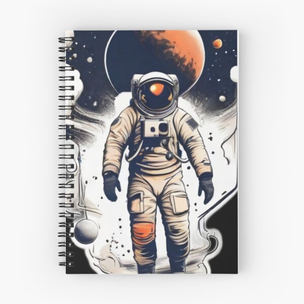 Item preview, El Astronauta en la Luna de Júpiter designed and sold by ZamaDesigns.