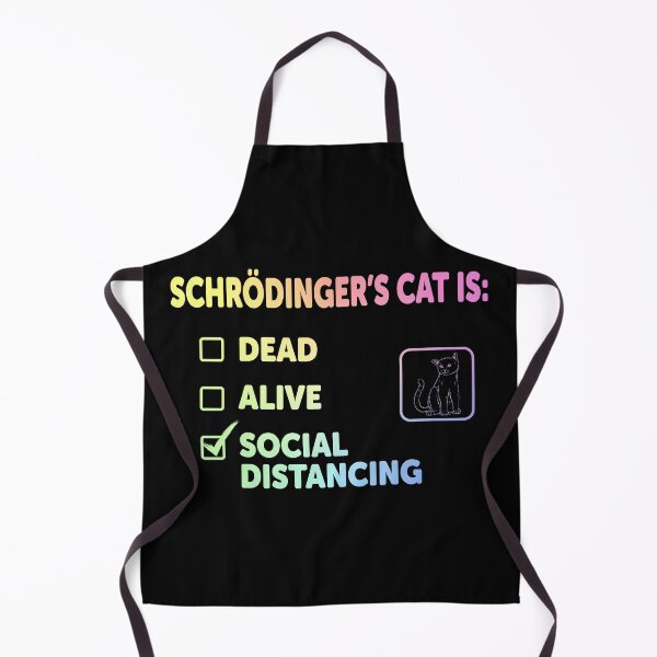 Item preview, Schrodinger's Social Distancing designed and sold by ScienceCorner.