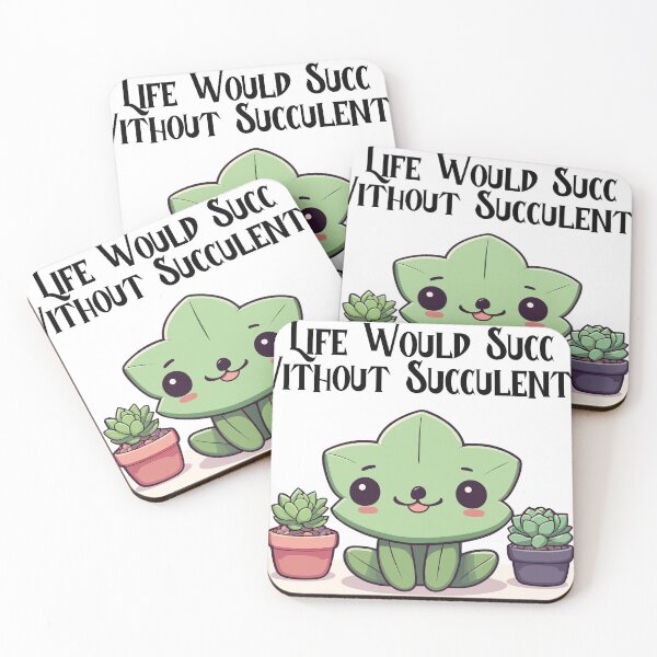 Item preview, Kawaii Succulent Dreams designed and sold by Mechanical-Artt.