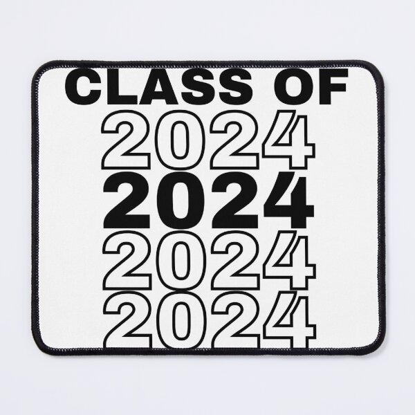 Item preview, Class Of 2024 Repeated. Simple Typography 2024 Design for Class Of/ Graduation Design. Black designed and sold by That Cheeky Tee.