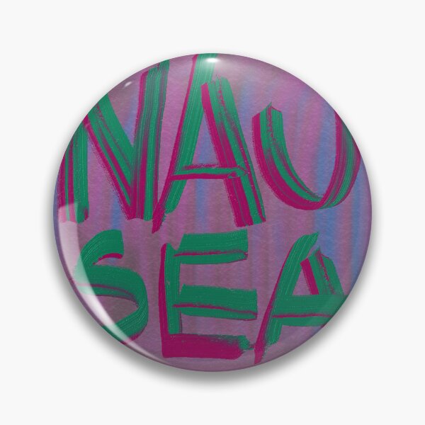 Item preview, NAUSEA word art print designed and sold by nataliavandalia.