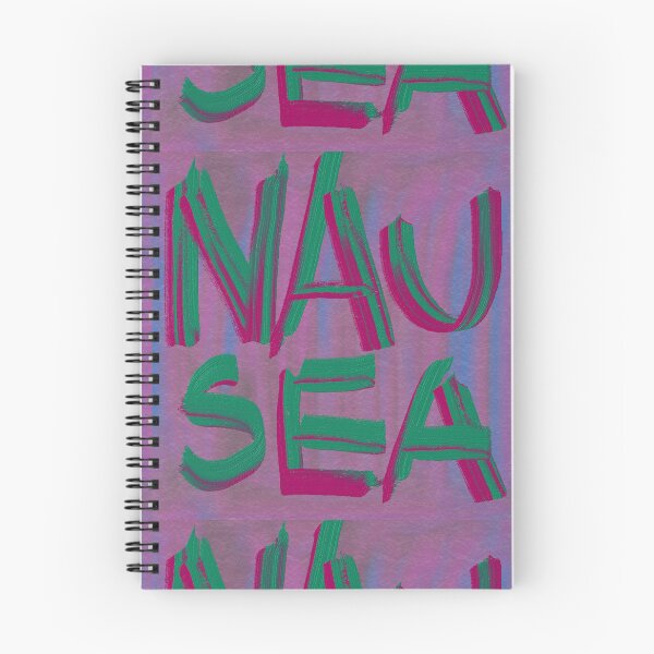 Item preview, NAUSEA word art print designed and sold by nataliavandalia.