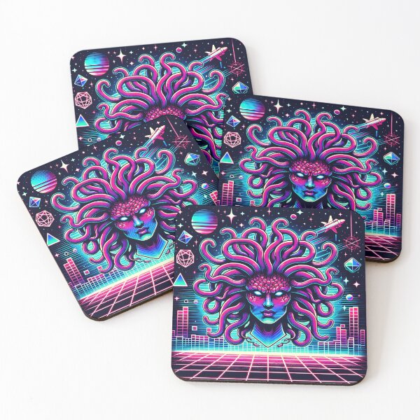 Item preview, Retro Cosmic Jellyfish designed and sold by Nebularia.