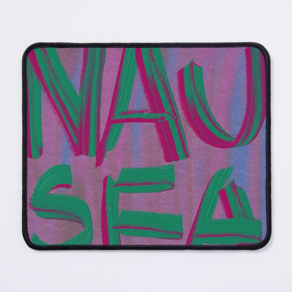 Item preview, NAUSEA word art print designed and sold by nataliavandalia.