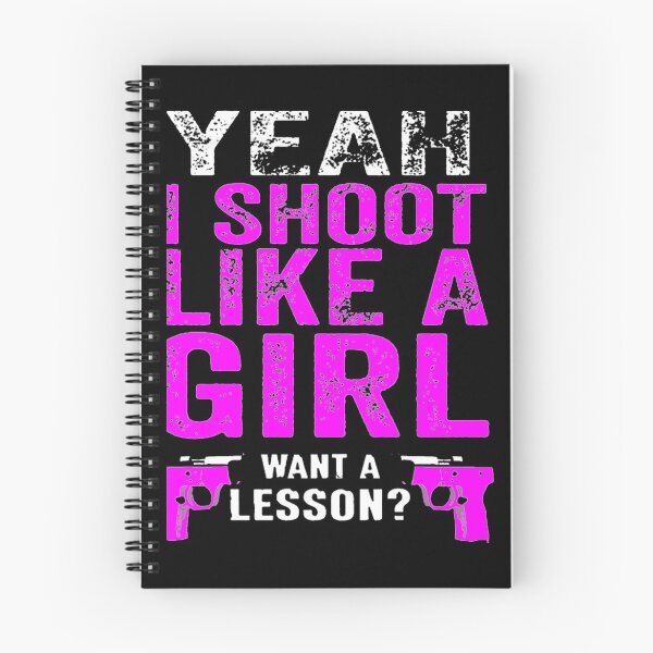 Item preview,  yeah I shoot like a girl designed and sold by TGNGcville.