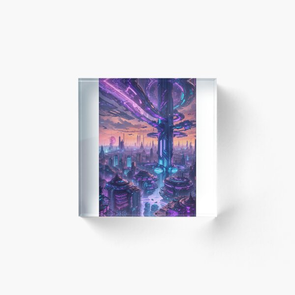 Item preview, ciudad futurista designed and sold by TokenizeWorld.