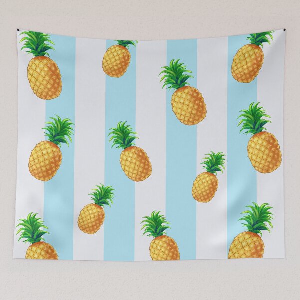 Item preview, pinneaple pattern fresh summer kitchen  designed and sold by KodarisArt.